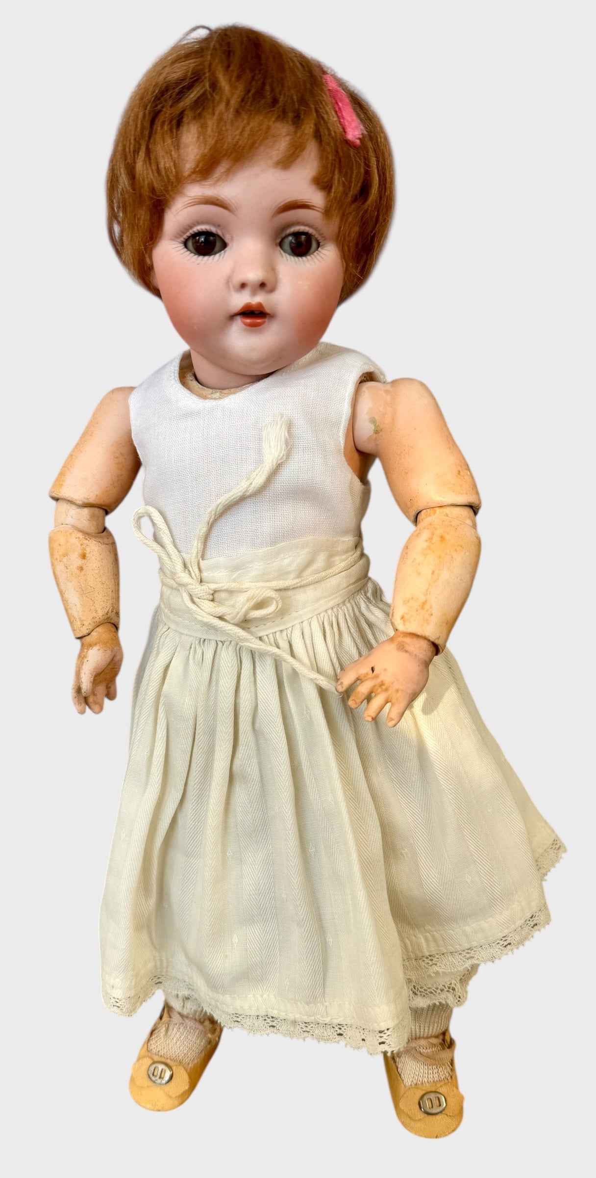 Adorable 12 1/2" Antique German Kestner 143 Character Doll