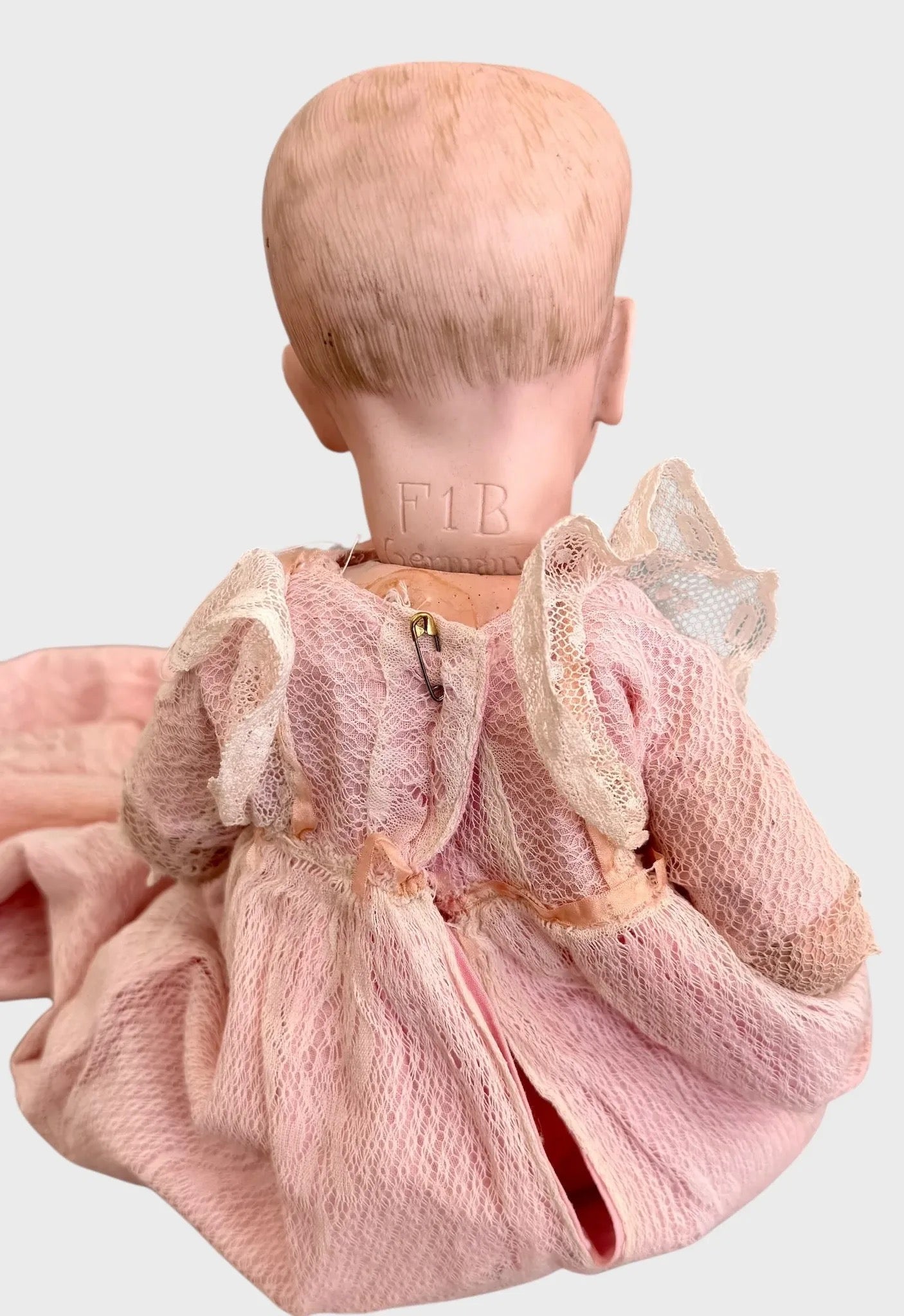 So Sweet Rare Fritz Bierschenk German Bisque Head Baby Doll