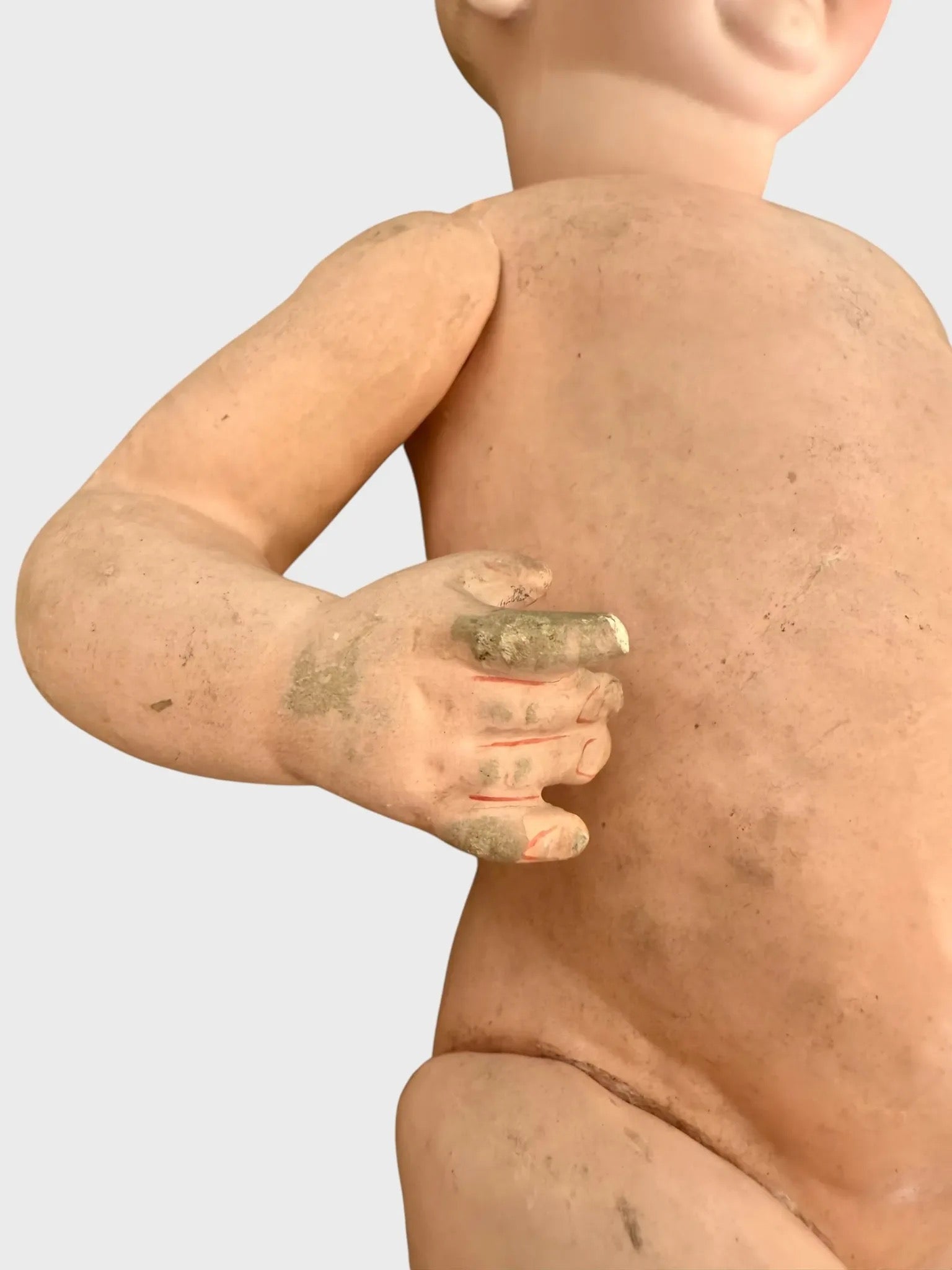 So Sweet Rare Fritz Bierschenk German Bisque Head Baby Doll