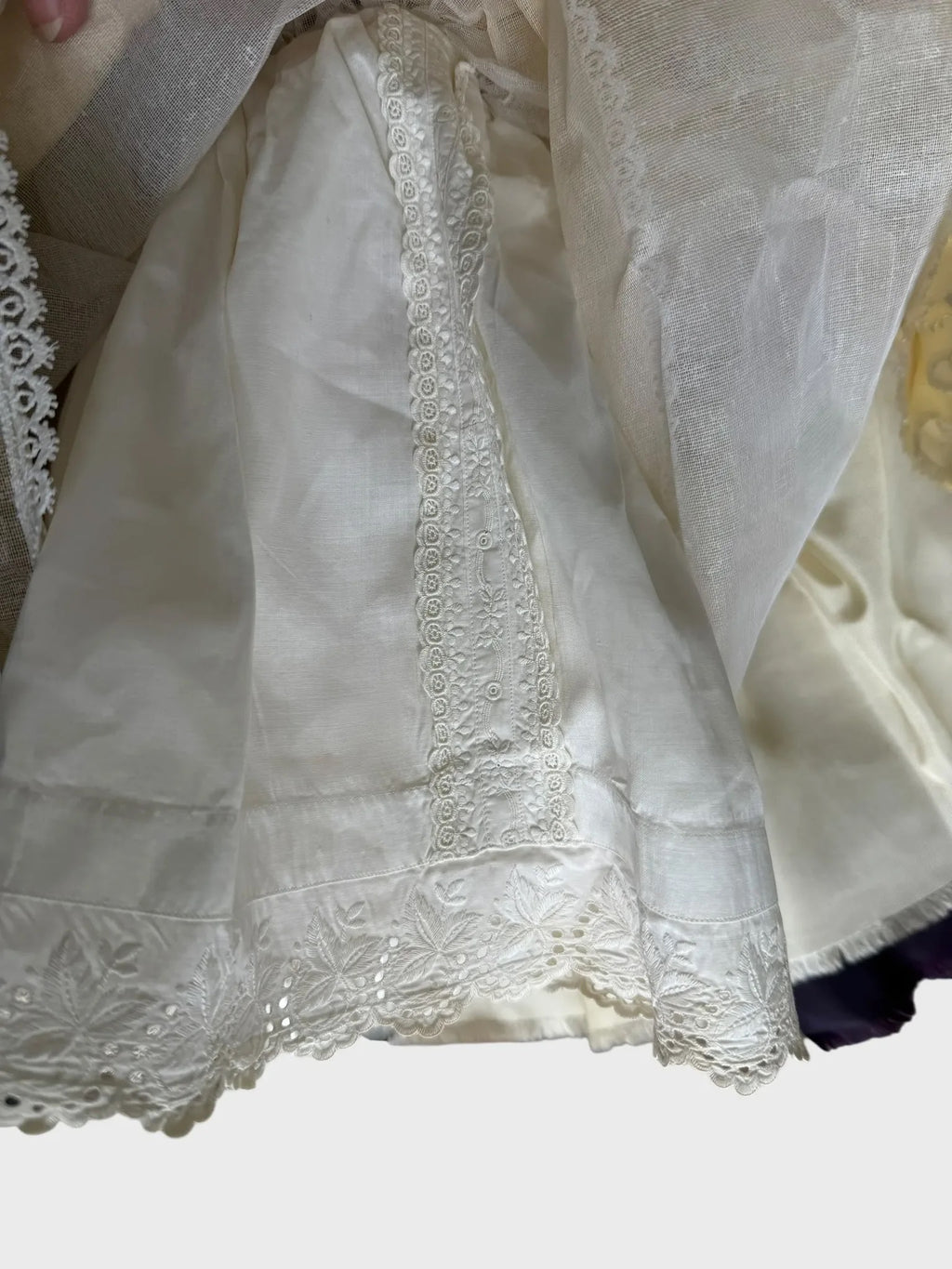 Rare Early China Head Doll w Spit Curls on Side, Comb and Snood