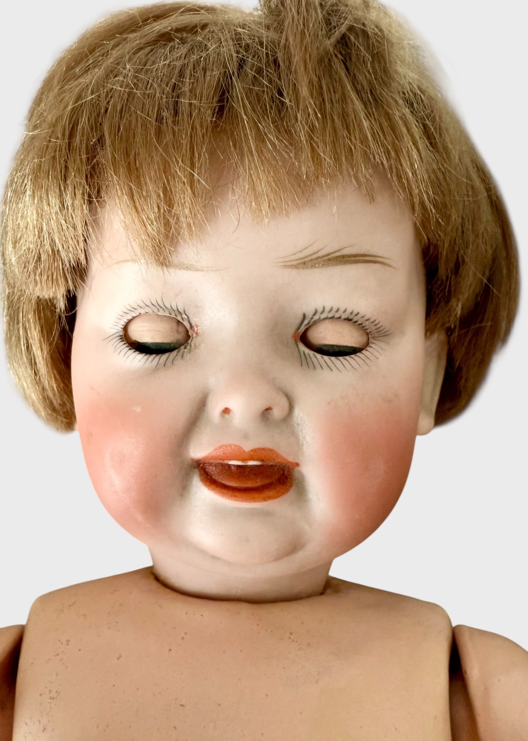 Antique German Kley & Hahn Bisque Head Baby Doll Mold #160