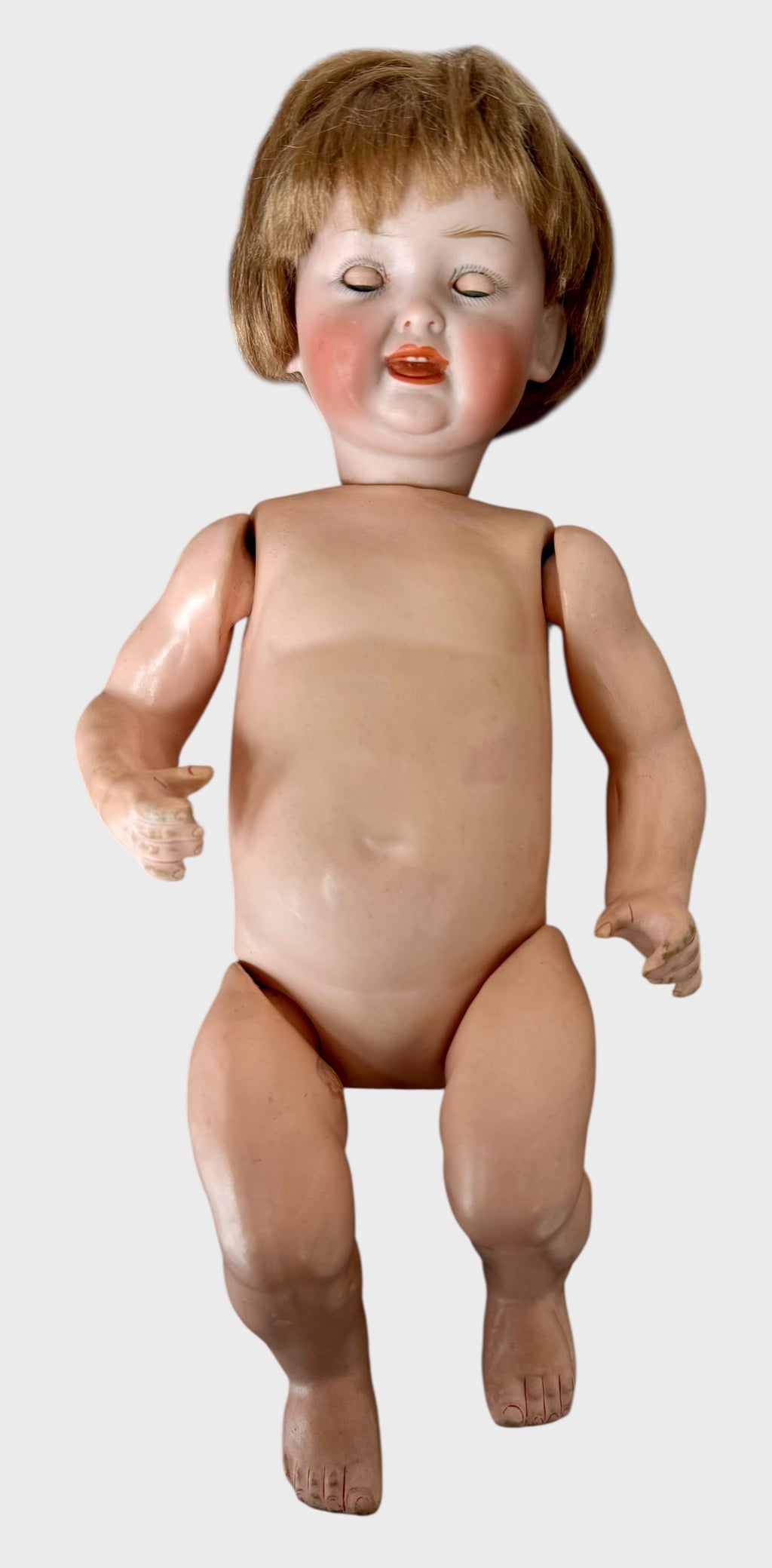 Antique German Kley & Hahn Bisque Head Baby Doll Mold #160