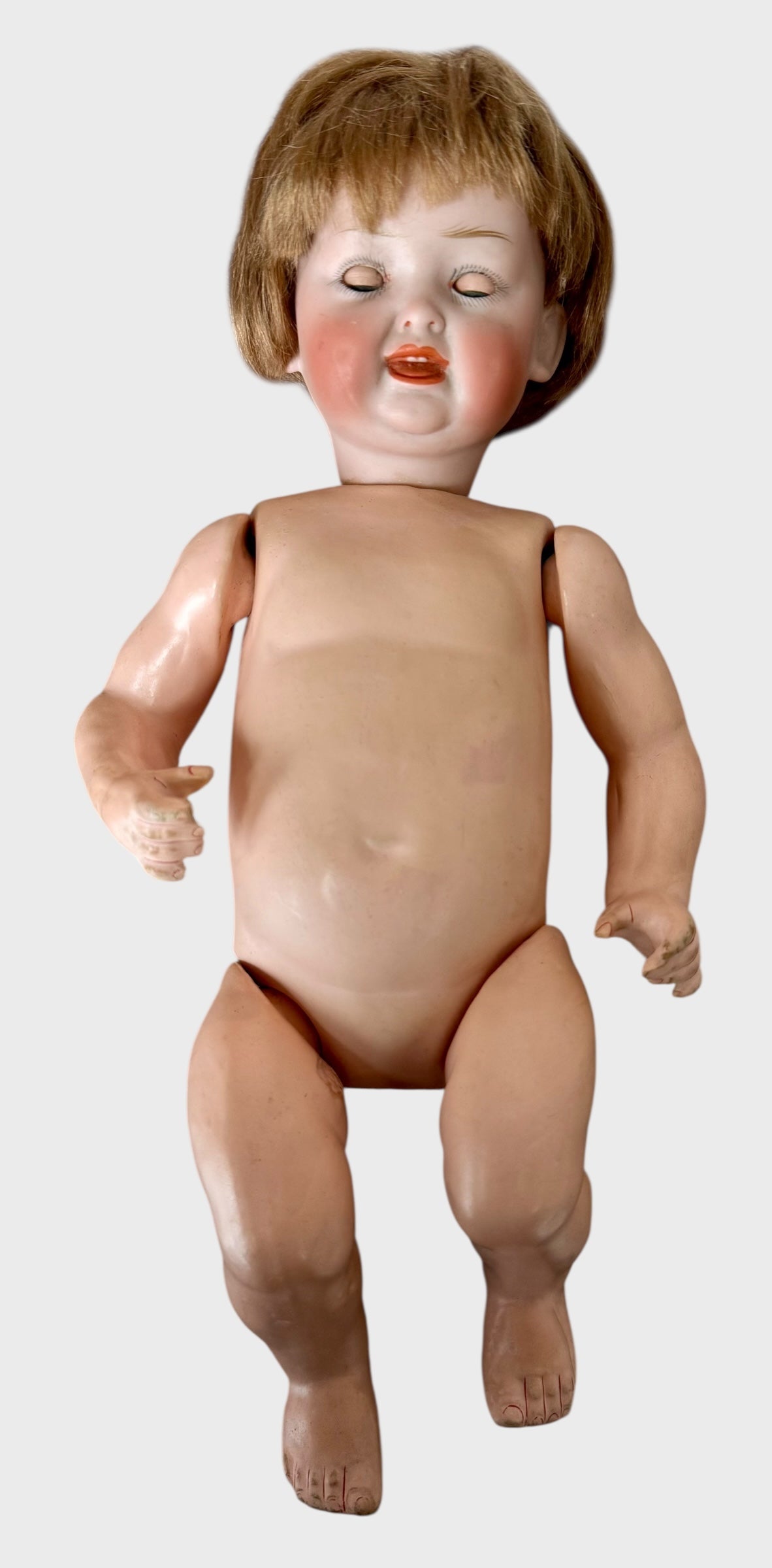 Antique German Kley & Hahn Bisque Head Baby Doll Mold #160