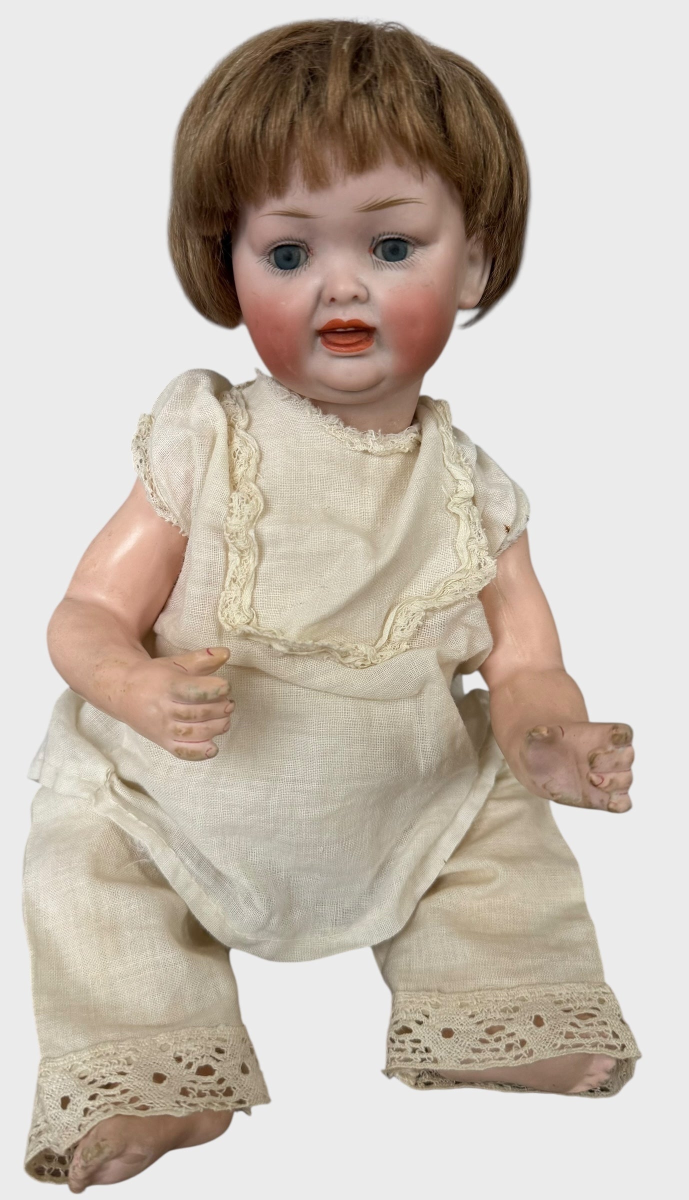 Antique German Kley & Hahn Bisque Head Baby Doll Mold #160